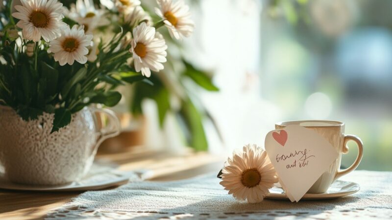 Découvrez comment une petite phrase d'amour peut changer votre journée