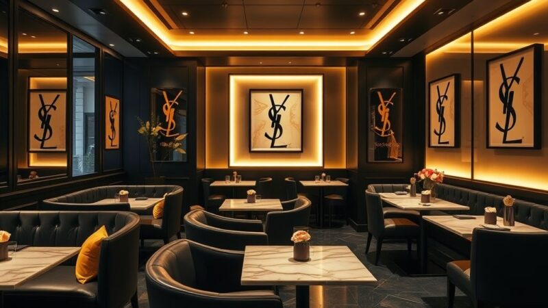 architecture YSL café