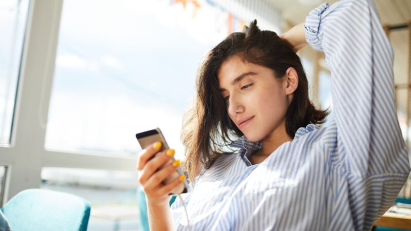Reading message