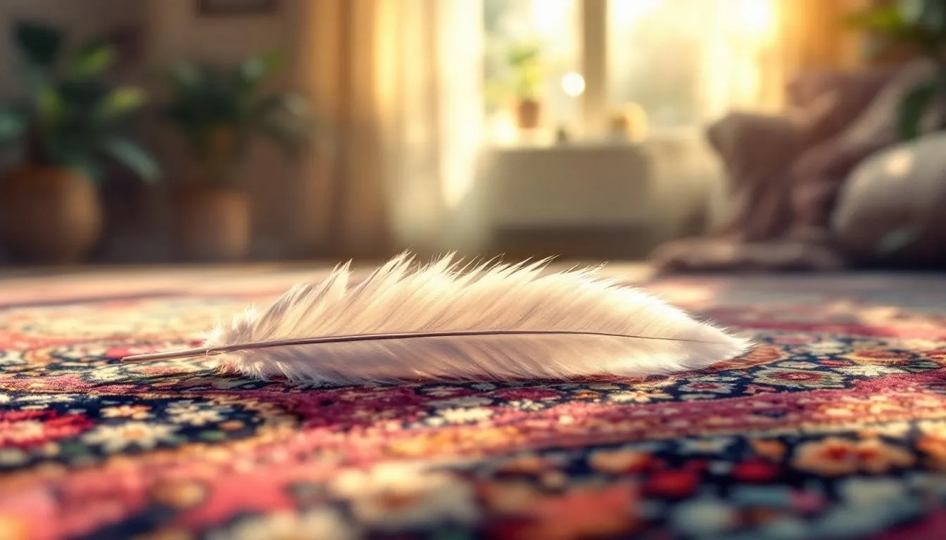 trouver une plume