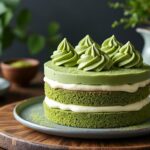 Cake au thé matcha et chocolat blanc : un voyage gustatif en chaque bouchée