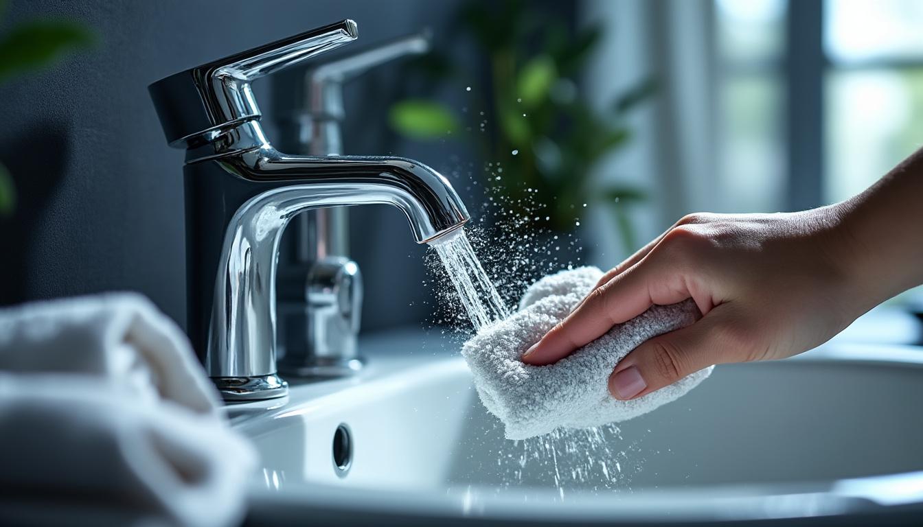 découvrez des astuces efficaces pour enlever les marques de calcaire sur votre robinetterie chromée. apprenez à utiliser des produits naturels et des techniques simples pour redonner brillance et éclat à vos robinets. ne laissez plus le calcaire ternir votre salle de bains !