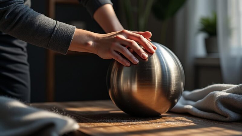 Comment entretenir une lampe en métal brossé