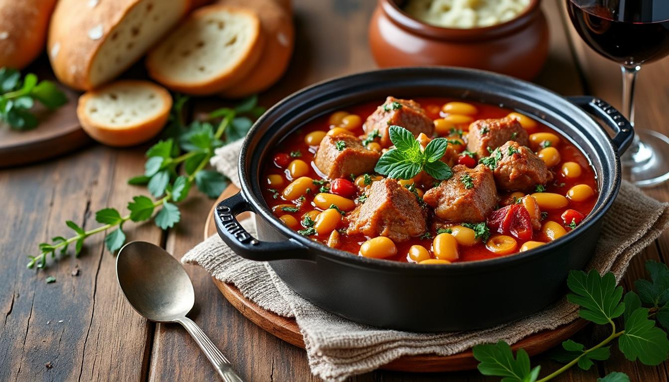 découvrez les ingrédients essentiels pour préparer un authentique cassoulet du sud fait maison. suivez nos conseils pour un plat savoureux et traditionnel qui ravira vos convives !