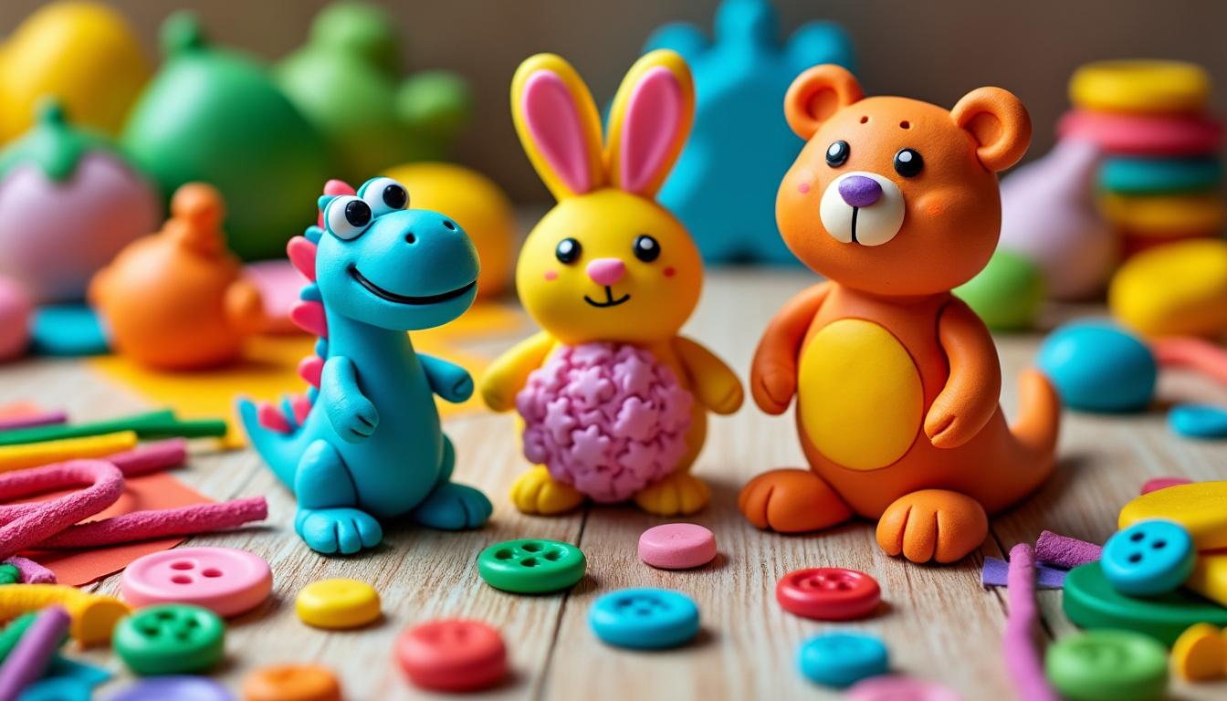 découvrez les meilleures idées d'animaux en pâte à modeler faciles et créatives pour la maternelle. activités ludiques à réaliser avec les enfants pour développer leur imagination et leur motricité fine.