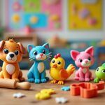 Les meilleures idées d&rsquo;animaux en pâte à modeler pour la maternelle à essayer