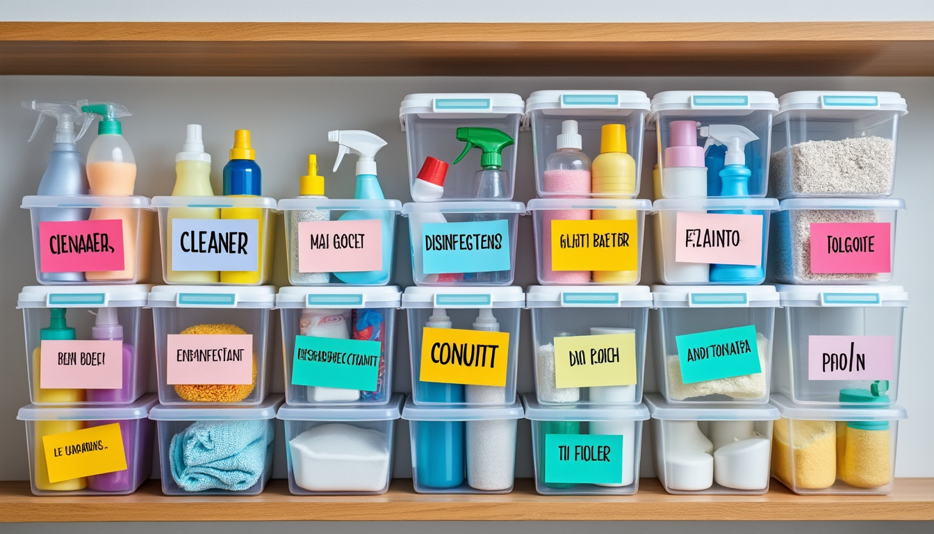 découvrez des astuces pratiques pour organiser efficacement vos produits d’entretien dans un placard haut, pour un rangement sécurisé, accessible et gain de place au quotidien.