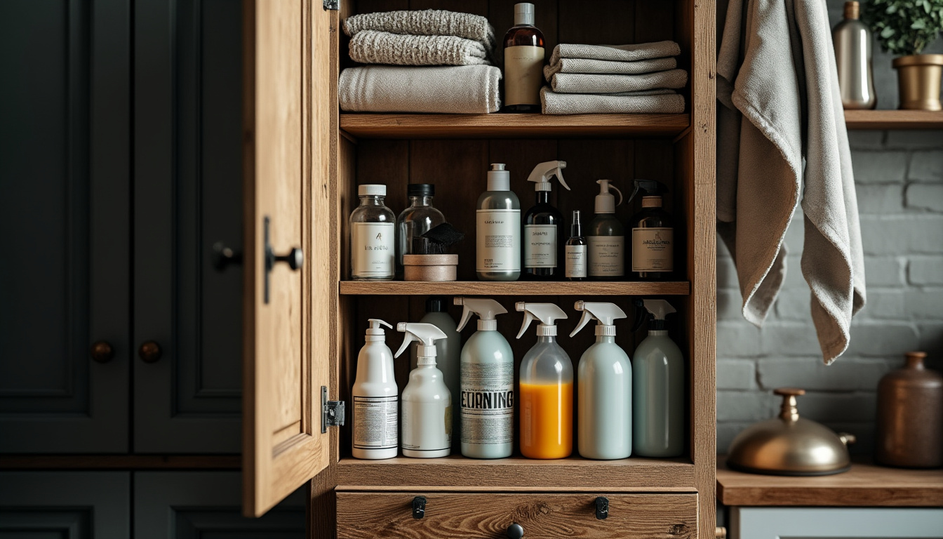 découvrez nos astuces pratiques pour organiser efficacement les produits d’entretien dans un placard haut. optimisez l’espace, facilitez l’accès et sécurisez vos rangements avec des conseils simples et adaptés à tous les foyers.