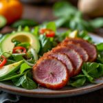 Savourez une combinaison parfaite avec la salade magret de canard fumé et avocat