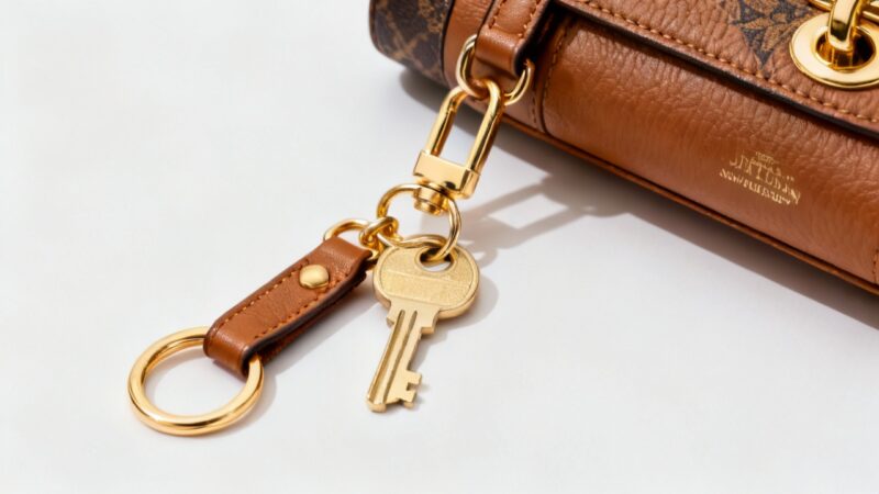 Inspiration : des porte-clés assortis au sac pour chaque saison