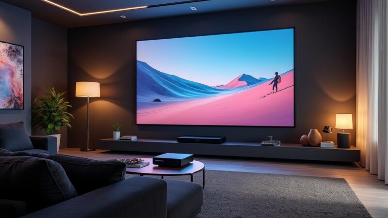 Comment le vidéoprojecteur Acer à focale courte révolutionne les projections à domicile