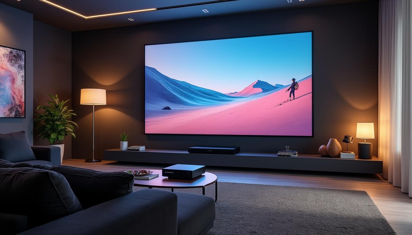 découvrez comment le vidéoprojecteur acer à focale courte transforme l'expérience de projection à domicile avec une installation facile, une image nette et un gain d'espace optimal.