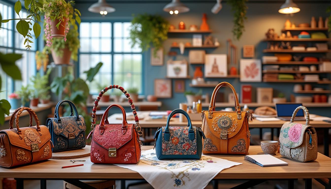 explorez les tendances actuelles des sacs fabriqués sur mesure, alliant style unique et qualité artisanale pour un accessoire personnalisé.