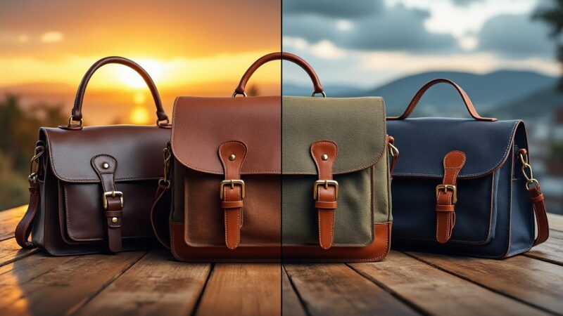 Découvrez les tendances actuelles des sacs fabriqués à la commande