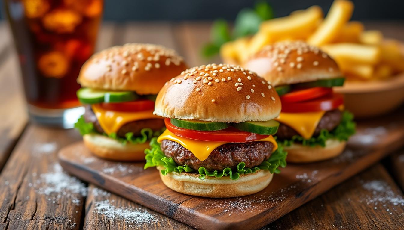 découvrez les bienfaits des mini burgers faits maison pour votre santé : des ingrédients frais, moins de calories et une alimentation équilibrée, tout en savourant un plat délicieux.