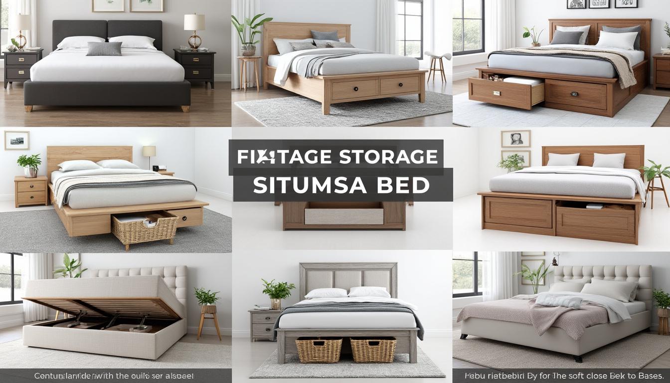 découvrez notre sélection de lits coffre avec rangement : styles variés et solutions pratiques pour tous les goûts et toutes les chambres.