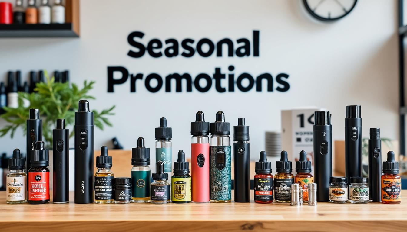 découvrez les promotions saisonnières de vape district, votre boutique en ligne spécialisée dans le matériel de vape. profitez d’offres exclusives sur une large sélection de produits vape durant toute l’année !