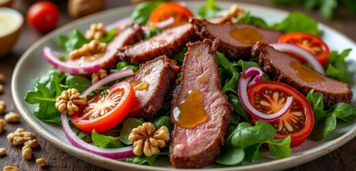 découvrez la recette authentique de la salade périgourdine aux gésiers confits, un classique savoureux et incontournable de la cuisine française, parfait pour vos repas gourmands.