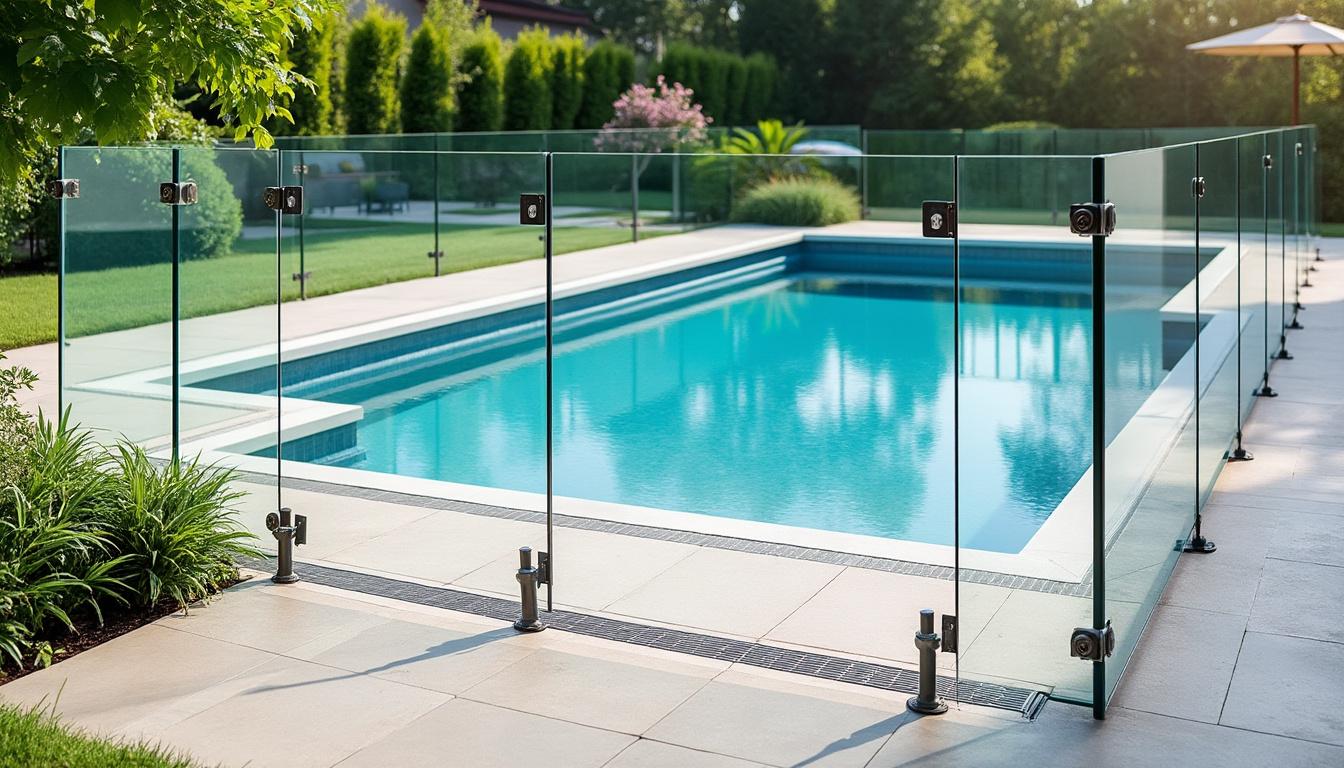 découvrez comment assurer la sécurité de votre piscine grâce à un aménagement extérieur adapté et le choix de matériaux sécurisés et durables.