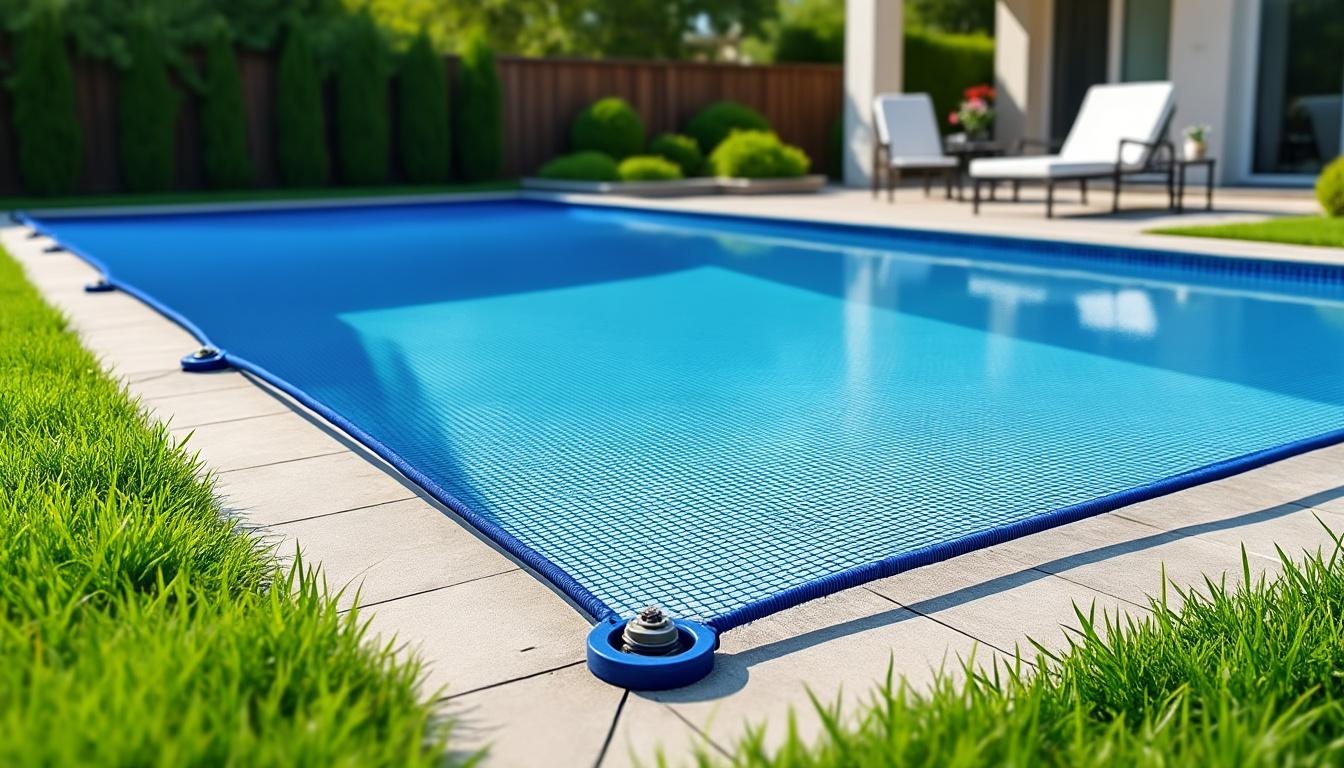 découvrez notre filet de sécurité de piscine avec fixations, essentiel pour protéger vos proches et profiter sereinement de l'été en toute sécurité.
