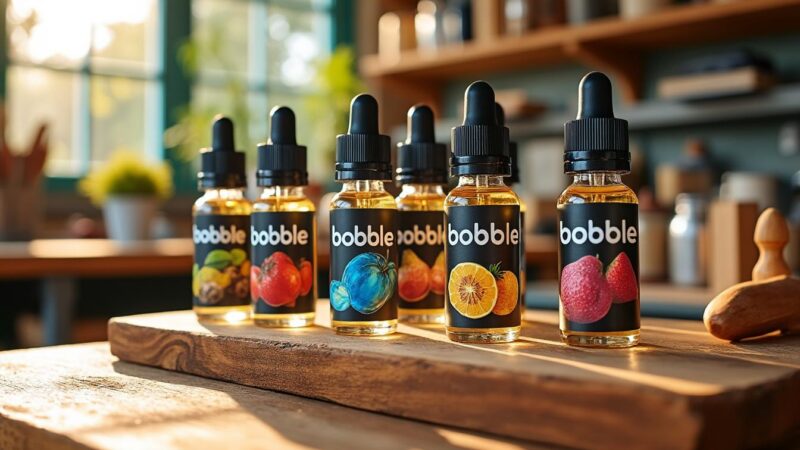 Bobble e-liquide, fabricant français d’e-liquides : un symbole de qualité et d&rsquo;authenticité