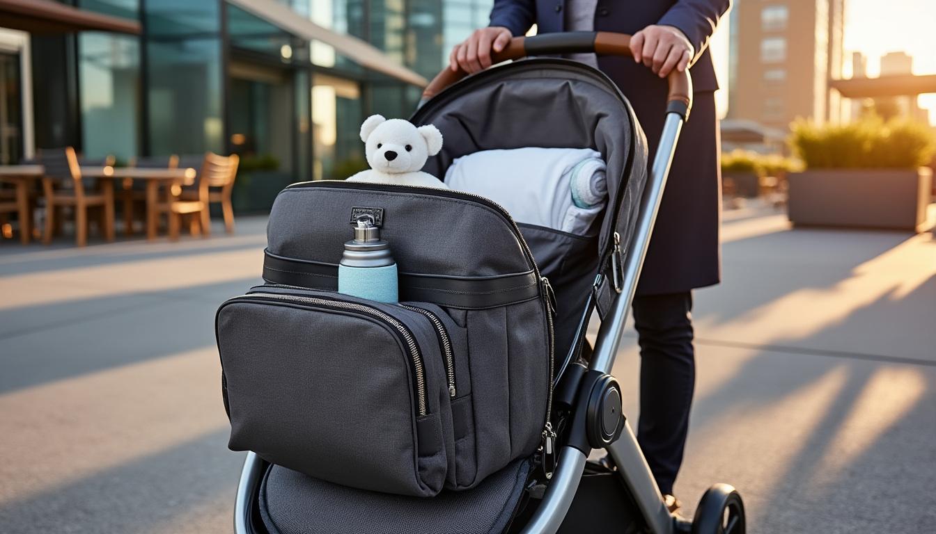 découvrez nos cabas pour transport d'affaires bébé alliant style élégant et praticité optimale pour faciliter vos déplacements quotidiens avec votre enfant.