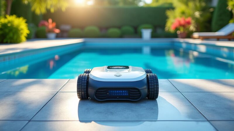 L’entretien facilité grâce aux aspirateurs de piscine longue autonomie