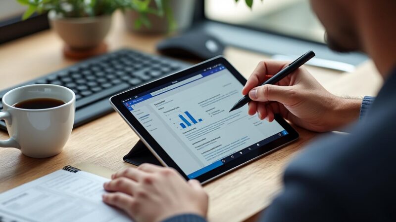 Les astuces pour maximiser l’utilisation de votre tablette tactile Microsoft pour prise de notes