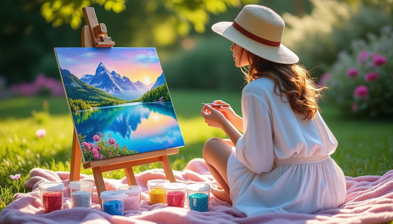 découvrez les diamond paintings, une activité relaxante et créative idéale pour profiter pleinement de vos vacances en toute sérénité.