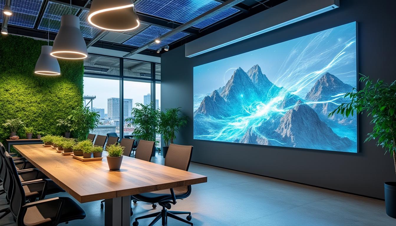 découvrez les vidéoprojecteurs bureautique led, une solution éco-responsable alliant performance et économie d'énergie pour moderniser votre entreprise tout en réduisant votre impact environnemental.