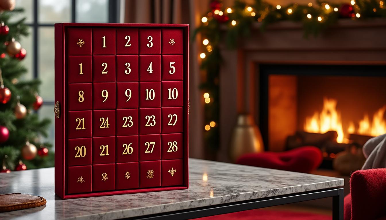 découvrez notre calendrier de l'avent exclusif pour un décembre magique rempli de surprises et de moments inoubliables. offrez-vous le meilleur pour les fêtes !