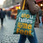 Cabas en bâche publicitaire upcyclée : l&rsquo;alliance parfaite entre durabilité et style