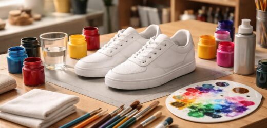 découvrez le matériel indispensable pour customiser vos chaussures à la peinture et créer des designs uniques et personnalisés facilement.