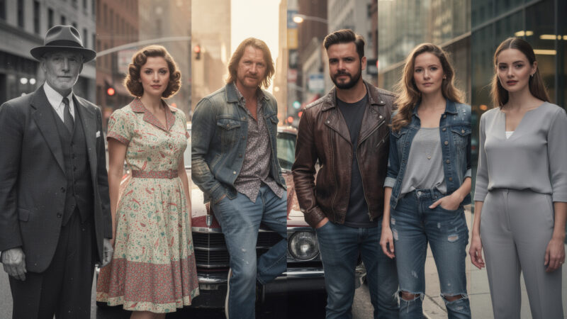 Évolution des personnages de film commençant par r au fil des décennies