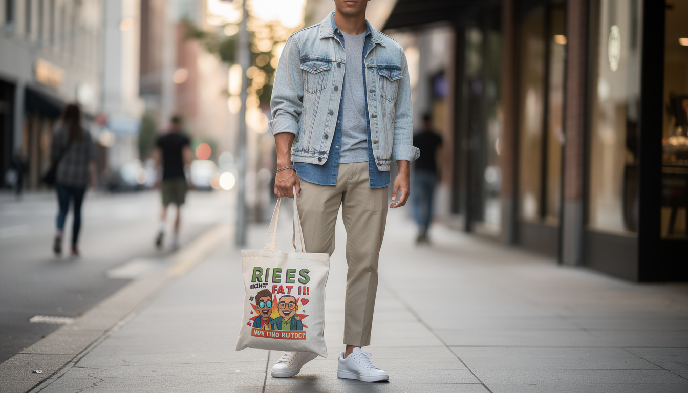 découvrez comment un cabas pour ado avec un message humoristique peut ajouter une touche d'originalité et de fun à votre style quotidien, pour un look unique et plein de personnalité.