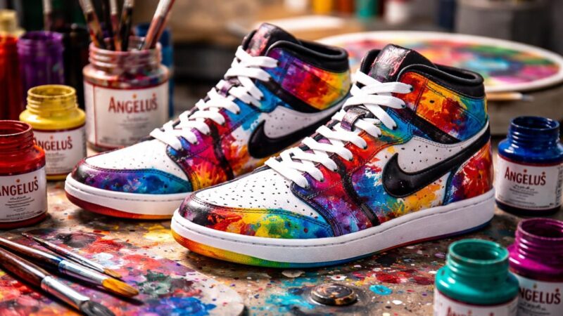 Angelus peinture pour sneakers : la référence pour vos customs
