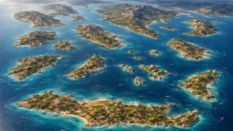 Classement des 20 îles grecques les plus vastes