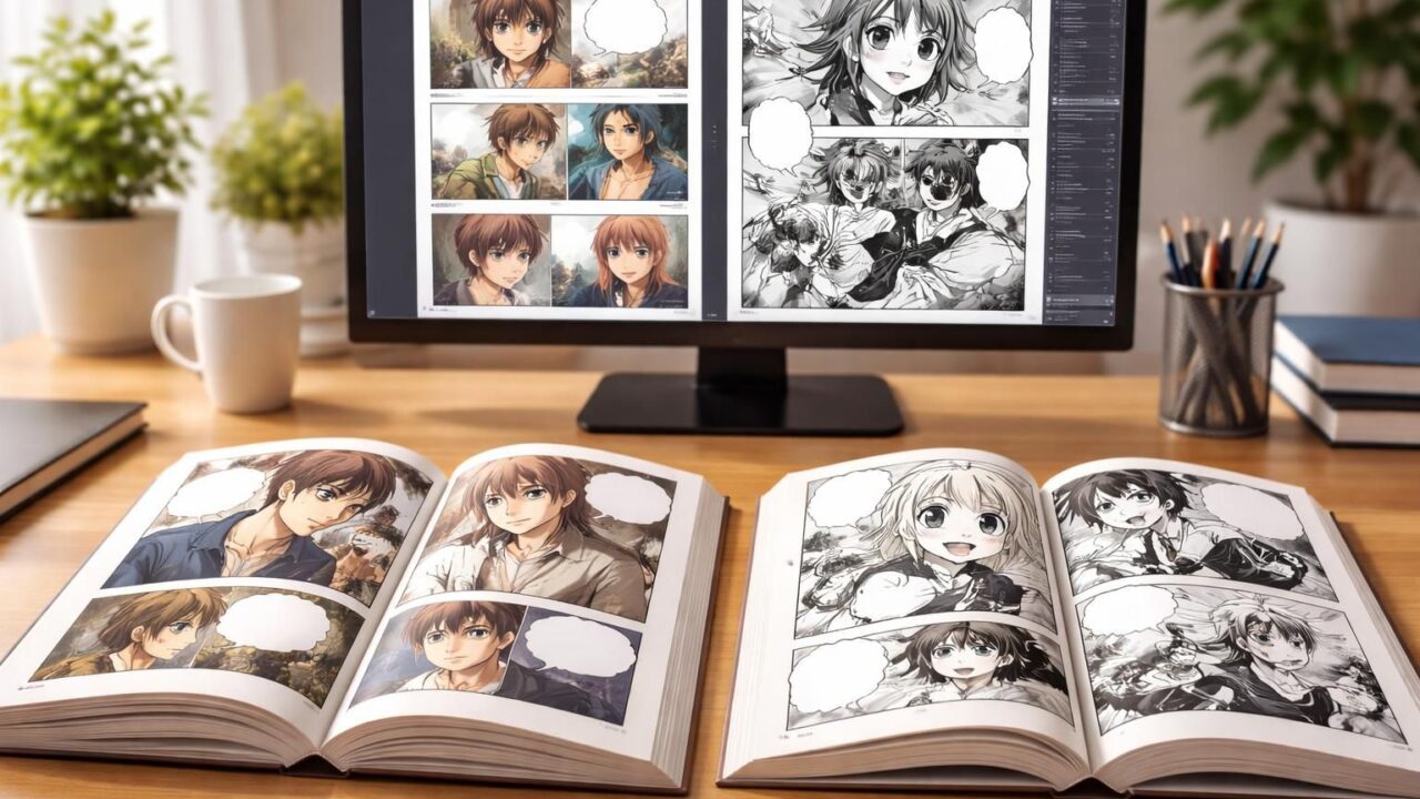 Def de manhwa : définition et ses différences avec le manga