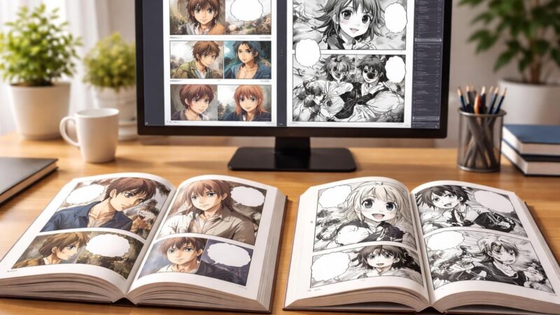 Def de manhwa : définition et ses différences avec le manga