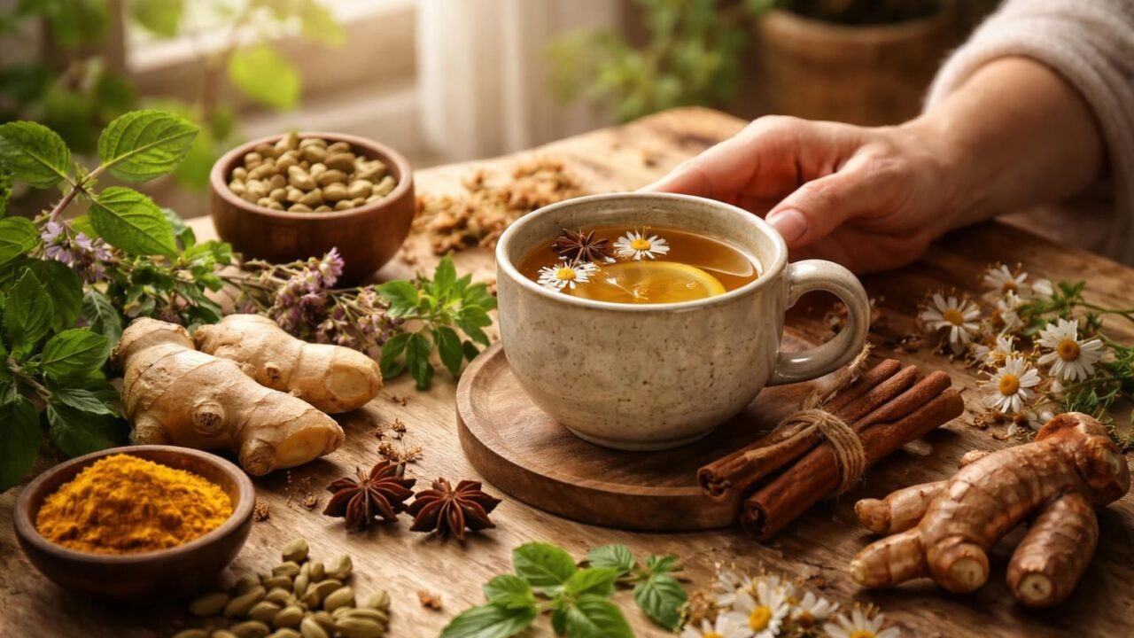 La définition de la tisane ayurvédique comme clé d&rsquo;une harmonie intérieure