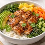 La recette du poke bowl au poulet simple : un plat frais et rapide à réaliser