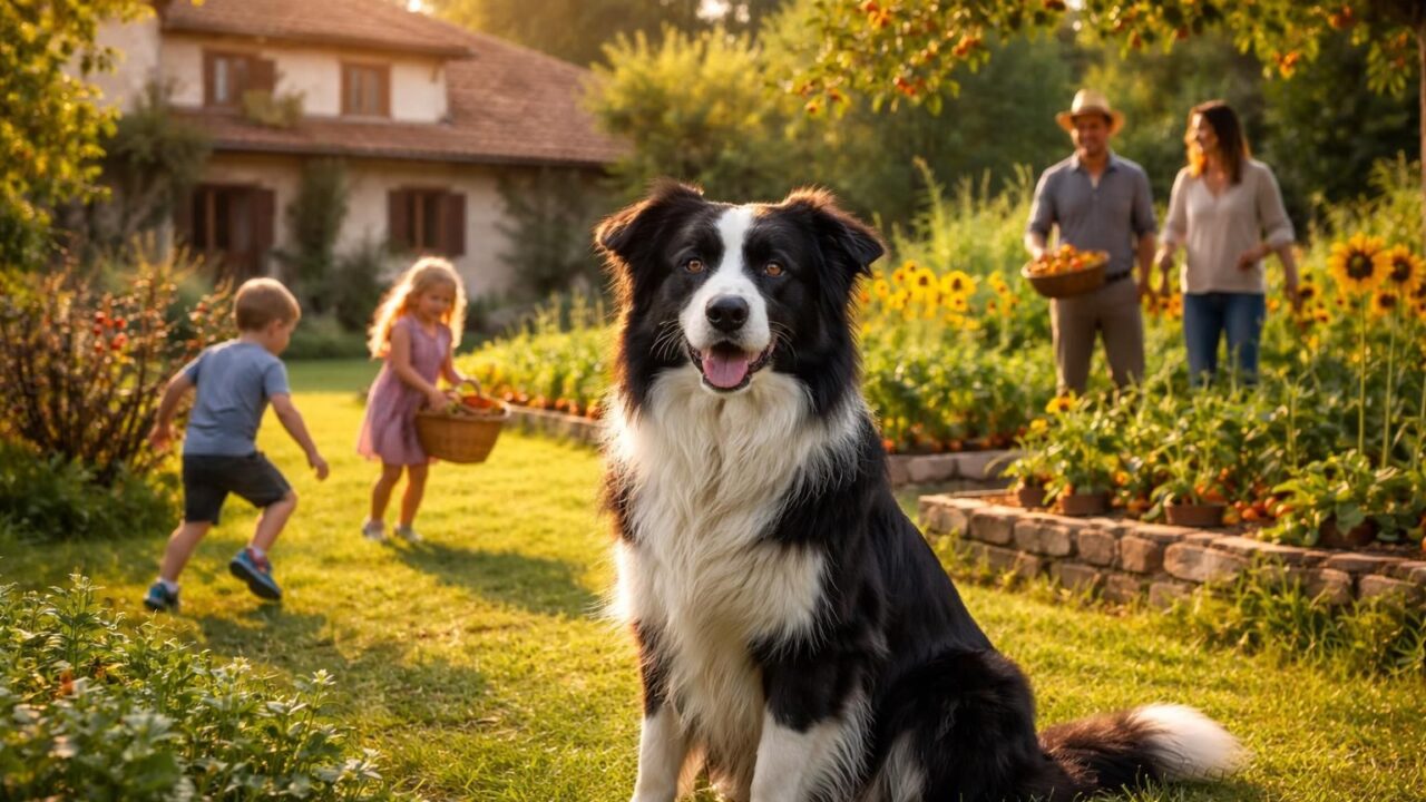 Les bienfaits d&rsquo;avoir un chien de troupeau noir et blanc chez soi