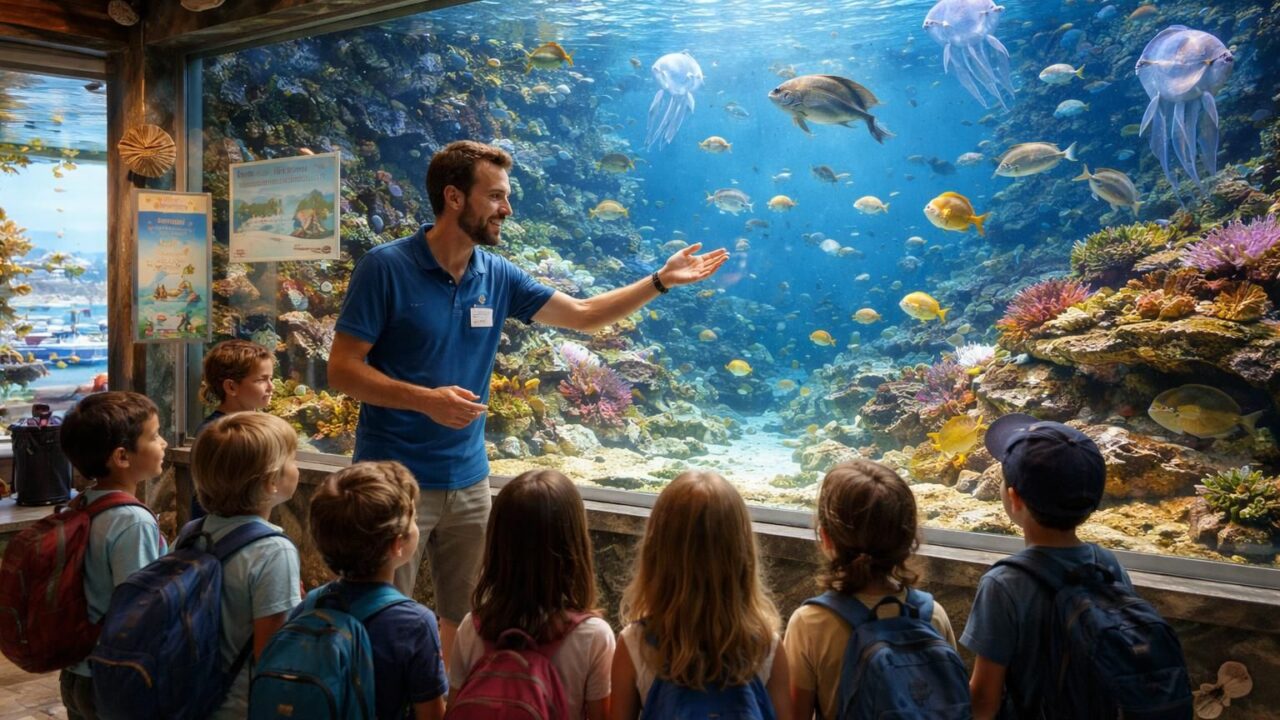 L&rsquo;histoire de l&rsquo;aquarium à Palavas les Flots : entre passion et pédagogie