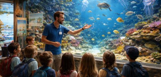découvrez l'histoire fascinante de l'aquarium de palavas les flots, un lieu où passion et pédagogie se rencontrent pour sensibiliser petits et grands à la richesse du monde marin.