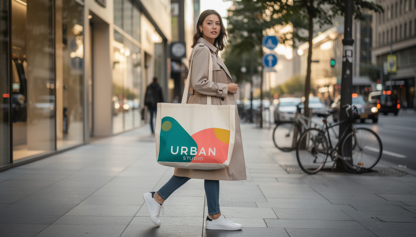 découvrez comment le marquage de votre logo sur des sacs cabas peut renforcer l'image de votre marque en améliorant sa visibilité et son impact auprès de vos clients.