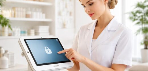 apprenez à sécuriser un questionnaire peau en institut en utilisant une tablette samsung en mode kiosque, garantissant ainsi la confidentialité et la simplicité d'utilisation pour vos clients.