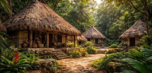 découvrez l'architecture authentique des maisons traditionnelles mayas, reflet de leur culture et savoir-faire ancestral.
