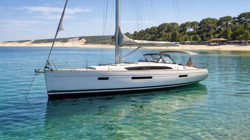 Bateau à vendre sur le bassin d’Arcachon : tirant d’eau stratégique