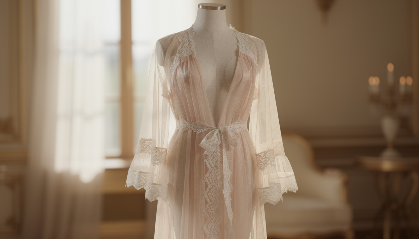découvrez comment accessoiriser votre robe de chambre transparente sensuelle pour sublimer votre style et créer un look captivant et élégant.