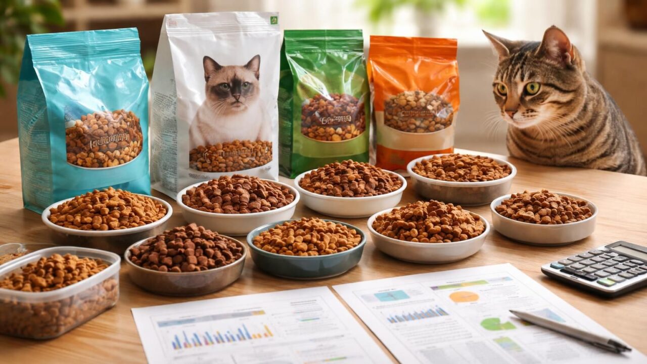 Comment réaliser un comparatif croquettes pour chat efficace et pertinent ?